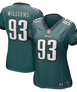 Milton Williams Philadelphia Eagles Womens Game Jersey - Midnight Green Nfl
