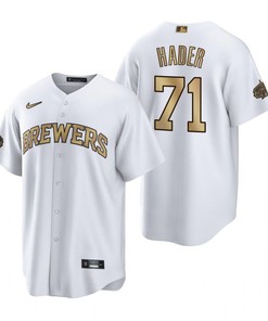 Milwaukee Brewers Josh Hader White 2022-23 All-Star Game Jersey