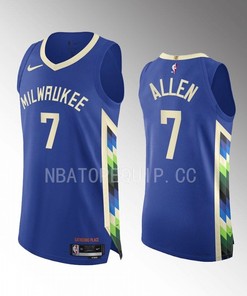 Milwaukee Bucks Joe Ingles 7 Royal Jersey 2022-23 City Edition