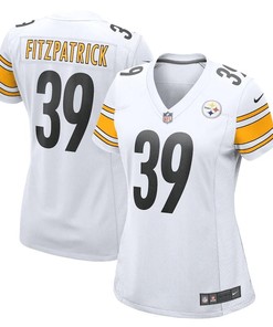 Minkah Fitzpatrick 39 Pittsburgh Steelers Women's Game Player Jersey - White