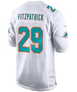 Minkah Fitzpatrick Miami Dolphins 2018 Nfl Draft Pick Game Jersey - White