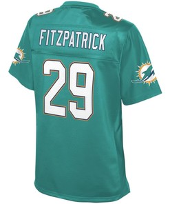 Minkah Fitzpatrick Miami Dolphins Nfl Pro Line Womens Player Jersey - Aqua