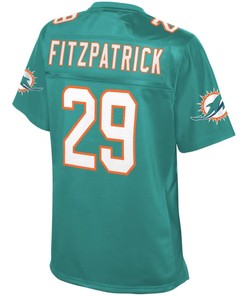 Minkah Fitzpatrick Miami Dolphins Nfl Pro Line Womens Team Player Jersey - Aqua