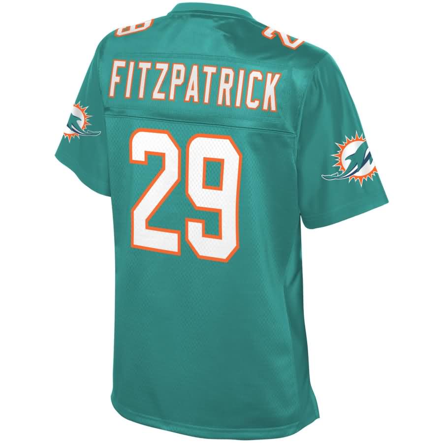 Minkah Fitzpatrick Miami Dolphins Nfl Pro Line Womens Team Player Jersey - Aqua
