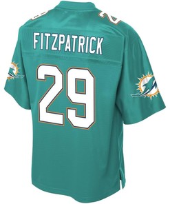 Minkah Fitzpatrick Miami Dolphins Nfl Pro Line Youth Player Jersey - Aqua