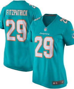 Minkah Fitzpatrick Miami Dolphins Nike Womens Game Jersey - Aqua