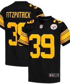 Minkah Fitzpatrick Pittsburgh Steelers Color Rush Game Jersey - Black Nfl