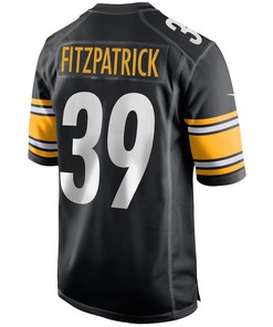 Minkah Fitzpatrick Pittsburgh Steelers Game Jersey - Black