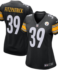 Minkah Fitzpatrick Pittsburgh Steelers Womens Game Player Jersey - Black Nfl