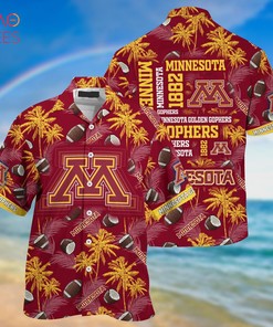 Minnesota Golden Gophers Hawaiian Shirt, New Gift for Summer Ver 2