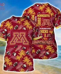 Minnesota Golden Gophers Hawaiian Shirt, New Gift for Summer Ver 2