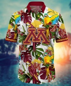 Minnesota Golden Gophers NCAA Flower Hawaii Shirt For Fans Ver 1
