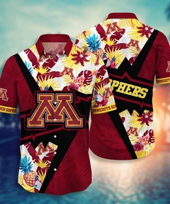 Minnesota Golden Gophers NCAA Flower Hawaii Shirt For Fans Ver 12