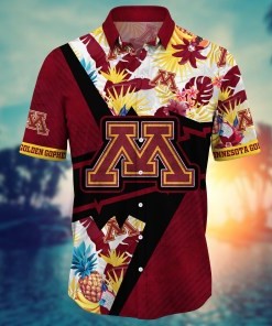 Minnesota Golden Gophers NCAA Flower Hawaii Shirt For Fans Ver 12
