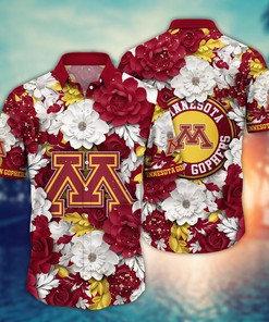 Minnesota Golden Gophers NCAA Flower Hawaii Shirt For Fans Ver 13