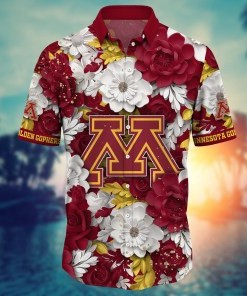 Minnesota Golden Gophers NCAA Flower Hawaii Shirt For Fans Ver 13