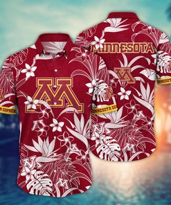 Minnesota Golden Gophers NCAA Flower Hawaii Shirt For Fans Ver 15