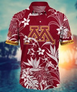 Minnesota Golden Gophers NCAA Flower Hawaii Shirt For Fans Ver 15