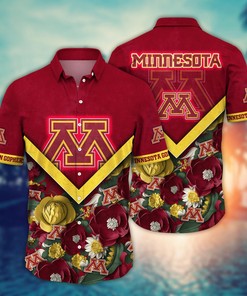 Minnesota Golden Gophers NCAA Flower Hawaii Shirt For Fans Ver 17