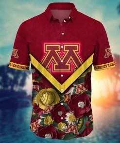 Minnesota Golden Gophers NCAA Flower Hawaii Shirt For Fans Ver 17
