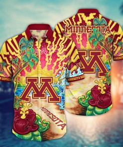 Minnesota Golden Gophers NCAA Flower Hawaii Shirt For Fans Ver 19