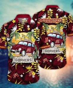 Minnesota Golden Gophers NCAA Flower Hawaii Shirt For Fans Ver 2