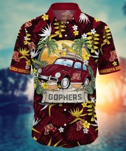 Minnesota Golden Gophers NCAA Flower Hawaii Shirt For Fans Ver 2