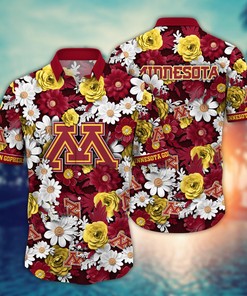 Minnesota Golden Gophers NCAA Flower Hawaii Shirt For Fans Ver 21