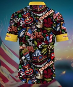 Minnesota Golden Gophers NCAA Flower Hawaii Shirt For Fans Ver 23