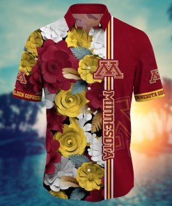 Minnesota Golden Gophers NCAA Flower Hawaii Shirt For Fans Ver 24