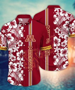 Minnesota Golden Gophers NCAA Flower Hawaii Shirt For Fans Ver 25