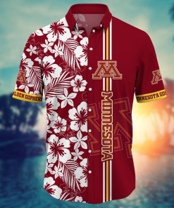 Minnesota Golden Gophers NCAA Flower Hawaii Shirt For Fans Ver 25