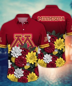 Minnesota Golden Gophers NCAA Flower Hawaii Shirt For Fans Ver 26