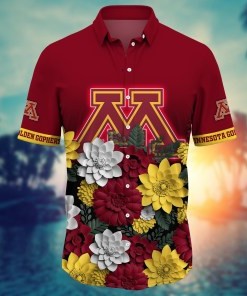 Minnesota Golden Gophers NCAA Flower Hawaii Shirt For Fans Ver 26