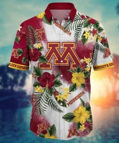 Minnesota Golden Gophers NCAA Flower Hawaii Shirt For Fans Ver 27