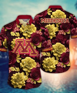 Minnesota Golden Gophers NCAA Flower Hawaii Shirt For Fans Ver 3