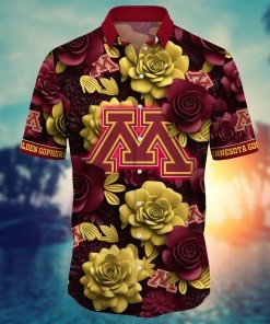 Minnesota Golden Gophers NCAA Flower Hawaii Shirt For Fans Ver 3