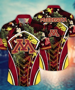 Minnesota Golden Gophers NCAA Flower Hawaii Shirt For Fans Ver 30