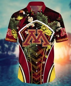 Minnesota Golden Gophers NCAA Flower Hawaii Shirt For Fans Ver 30