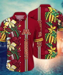 Minnesota Golden Gophers NCAA Flower Hawaii Shirt For Fans Ver 32