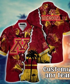 Minnesota Golden Gophers NCAA Flower Hawaii Shirt For Fans Ver 34
