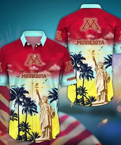 Minnesota Golden Gophers NCAA Flower Hawaii Shirt For Fans Ver 36