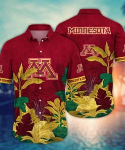 Minnesota Golden Gophers NCAA Flower Hawaii Shirt For Fans Ver 5