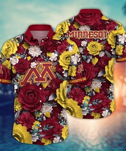 Minnesota Golden Gophers NCAA Flower Hawaii Shirt For Fans Ver 8