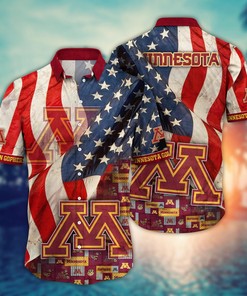 Minnesota Golden Gophers NCAA Flower Hawaii Shirt For Fans Ver 9