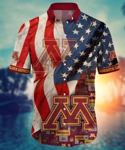 Minnesota Golden Gophers NCAA Flower Hawaii Shirt For Fans Ver 9