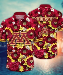 Minnesota Golden Gophers NCAA Hawaiian Shirt for This Summer Customize Shirt Any Team