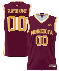 Minnesota Golden Gophers NIL Men Basketball Custom Jersey - Maroon