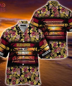 Minnesota Golden Gophers Summer Hawaiian Shirt, Floral Pattern for Sports Enthusiast This Year