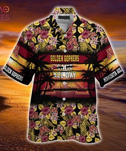 Minnesota Golden Gophers Summer Hawaiian Shirt, Floral Pattern for Sports Enthusiast This Year